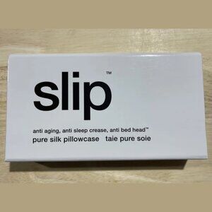 Slip pure mulberry silk pillowcase - Queen - White - upc 853218006094